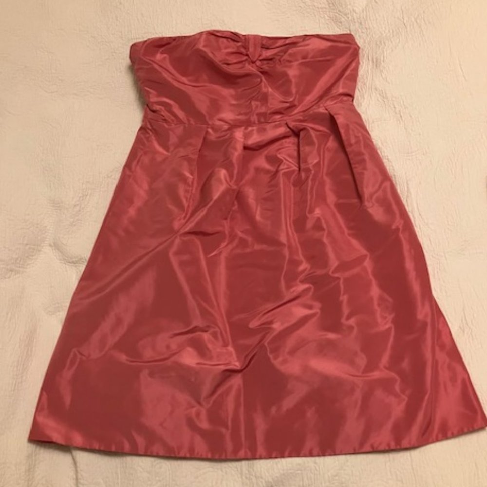 J. Crew Pink Silk Dress
